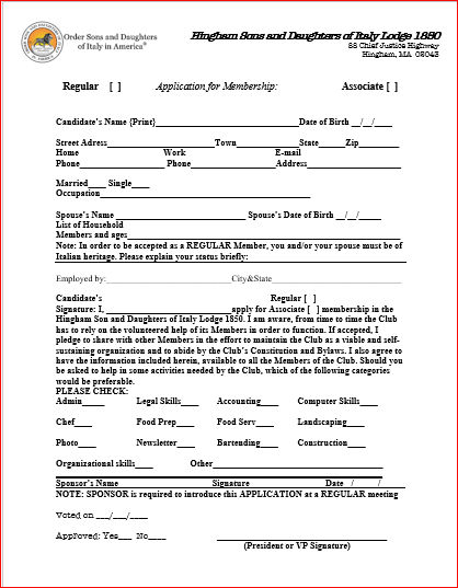 picture of membership app